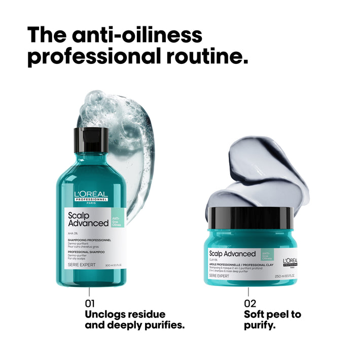 L'Oréal Serie Expert Scalp Advanced Anti-Oilness 2in1 Deep Purifier Mask 250ml