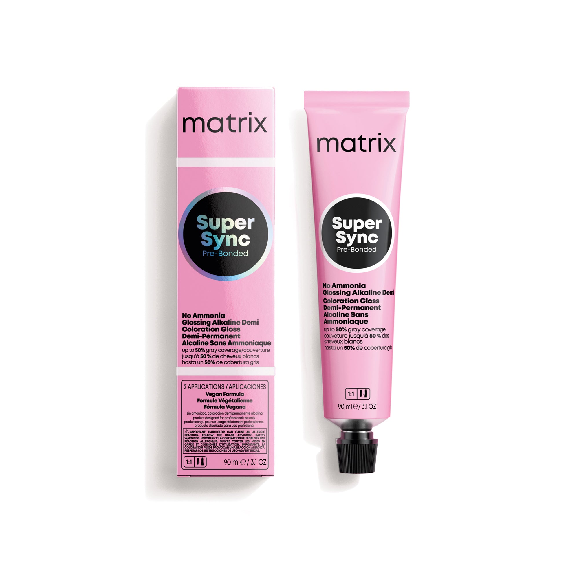 NEW Matrix Super Sync Demi-Permanent Colour 90ml – Salon Supplies