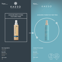 KAESO Foot Care Mandarin Hygiene Mist 195ml
