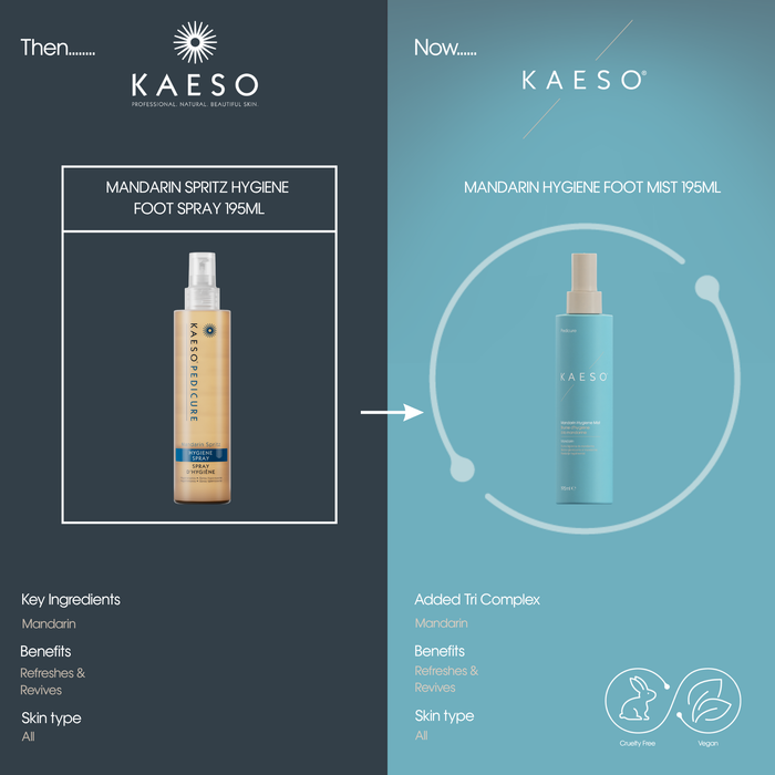 KAESO Foot Care Mandarin Hygiene Mist 195ml