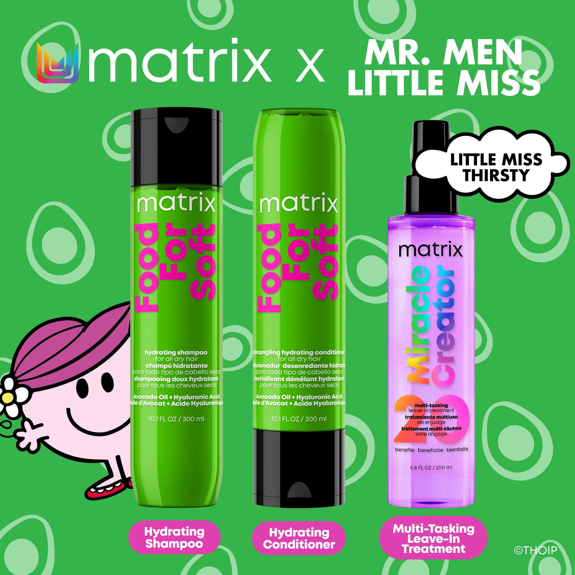 Matrix Little Miss Thirsty Food For Soft Gift Pack – Salon Supplies