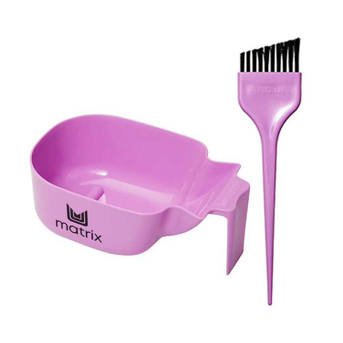 Matrix Pink Tint Bowl and Brush