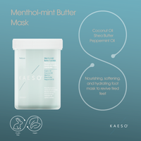 KAESO Foot Care Menthol-mint Butter Mask 1200ml