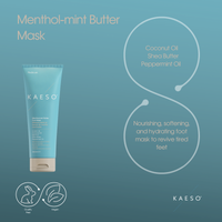 KAESO Foot Care Menthol-mint Butter Mask 250ml