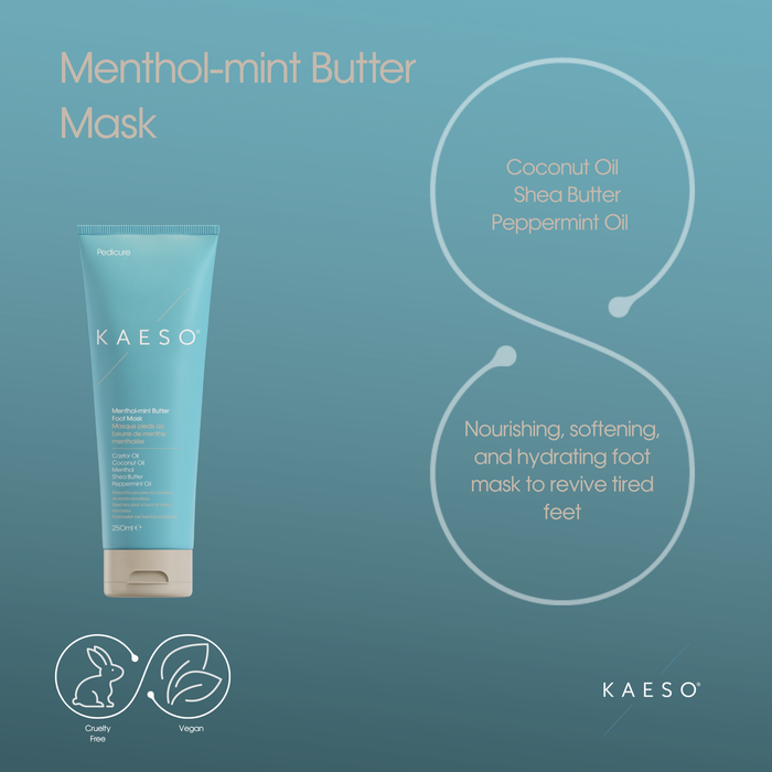 KAESO Foot Care Menthol-mint Butter Mask 250ml