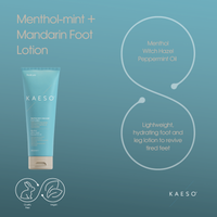 KAESO Foot Care Menthol-mint + Mandarin Foot Lotion 250ml