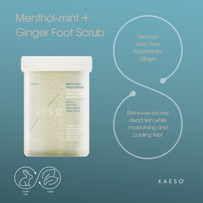 KAESO Foot Care Menthol-mint + Ginger Foot Scrub 1200ml