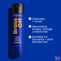 Matrix Total Results Brass Off Blue Shampoo 300ml