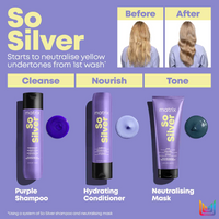 Matrix So Silver Purple Shampoo 300ml