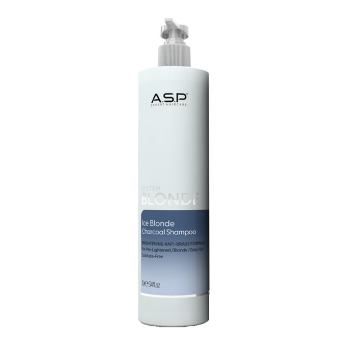 ASP System Blonde Ice Blonde Charcoal Shampoo 1 Litre