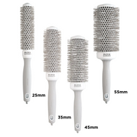 Olivia Garden Expert Blowout Speed Brush White & Grey