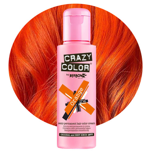 Crage Color Orange Crazy Color 100ml – Salon Supplies