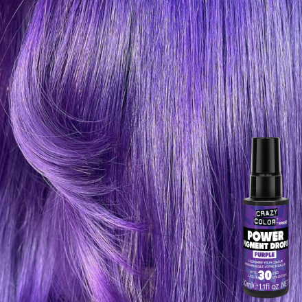 Crazy Color Purple Power Pigment Drops 30ml