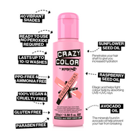 Peachy Coral Crazy Color 100ml