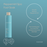 KAESO Foot Care Peppermint Spa Foot Soak 495ml