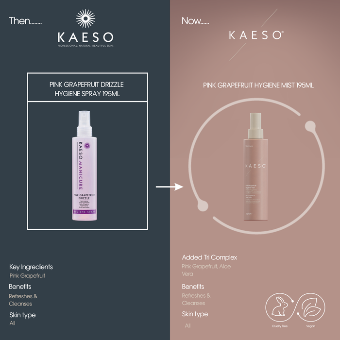 KAESO Hand Care Pink Grapefruit Hygiene Mist 195ml