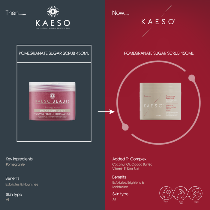 KAESO Experience Pomegranate Sugar Scrub 450ml