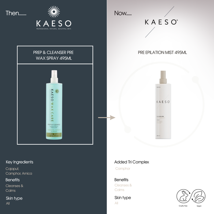 KAESO Epilate Pre Epilation Mist 495ml