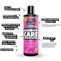 Crazy Color Rainbow Hair Color Care Conditioner 250ml