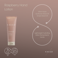 KAESO Hand Care Raspberry Hand Lotion 250ml