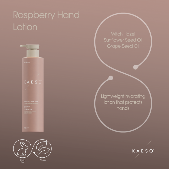 KAESO Hand Care Raspberry Hand Lotion 485ml