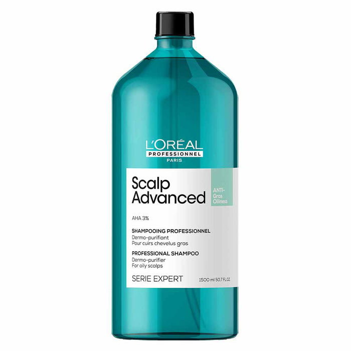 L'Oréal Serie Expert Scalp Advanced Anti-Oilness Dermo Purifier Shampoo 1500ml