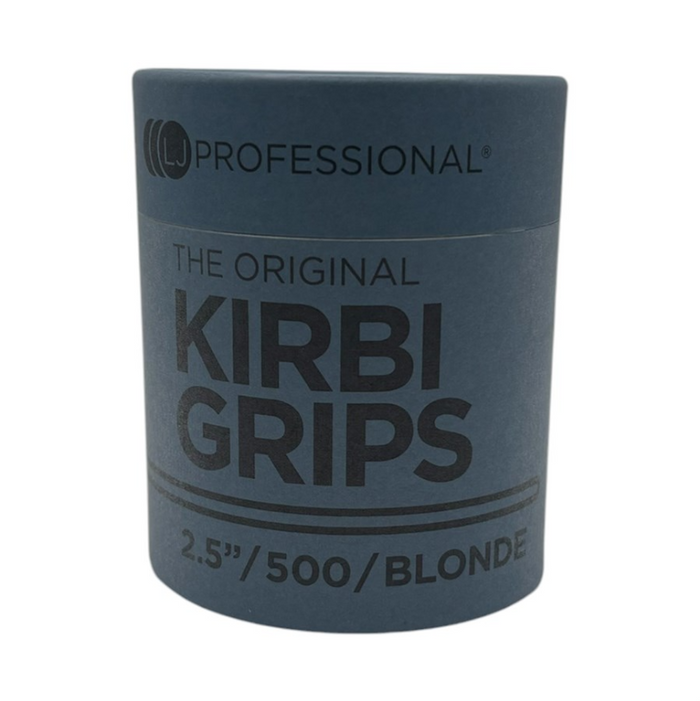 LJ Professional 2.5" Waved Kirbi Grip Blonde (500pcs)