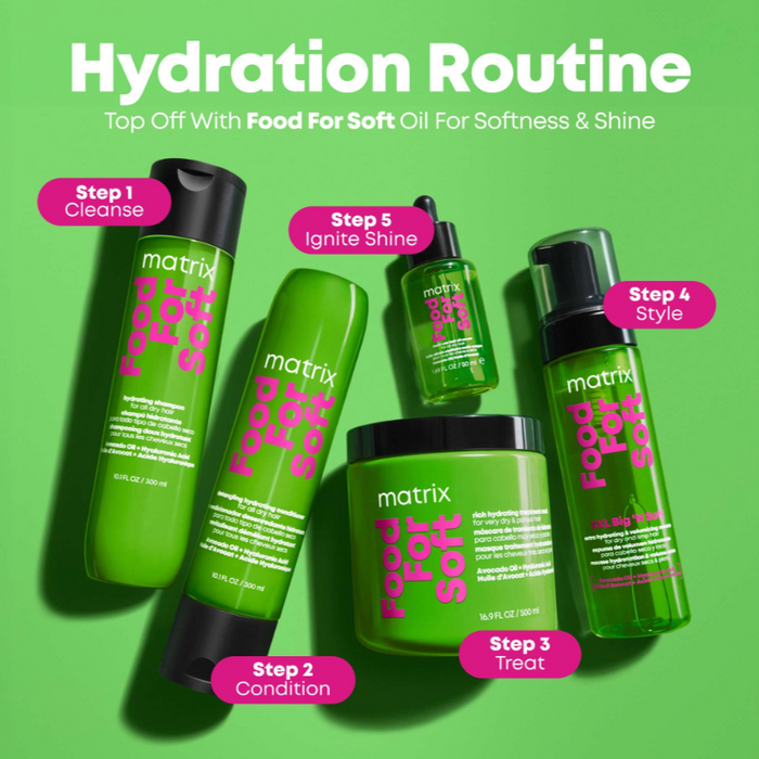 Matrix Food For Soft XXL Big 'N Soft Extra Hydrating & Volumizing Mousse 200ml