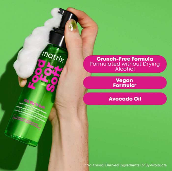 Matrix Food For Soft XXL Big 'N Soft Extra Hydrating & Volumizing Mousse 200ml