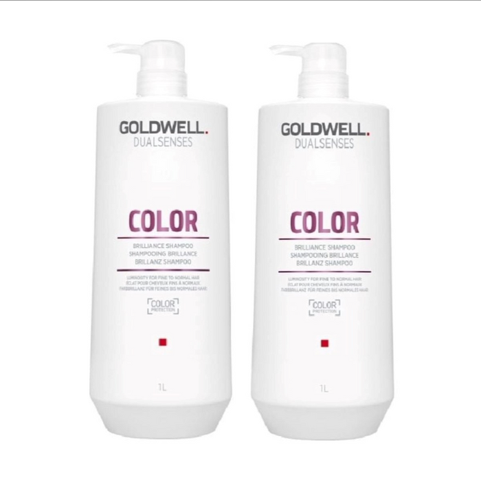 Goldwell Dualsenses Brilliance Colour Twin Pack Shampoo & Conditioner 1L