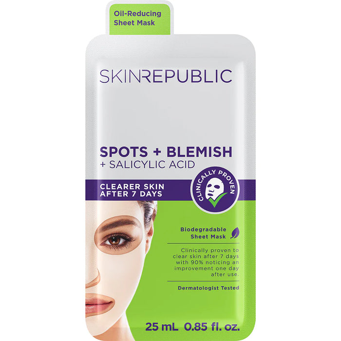 Skin Republic Spots & Blemish Face Mask 25ml