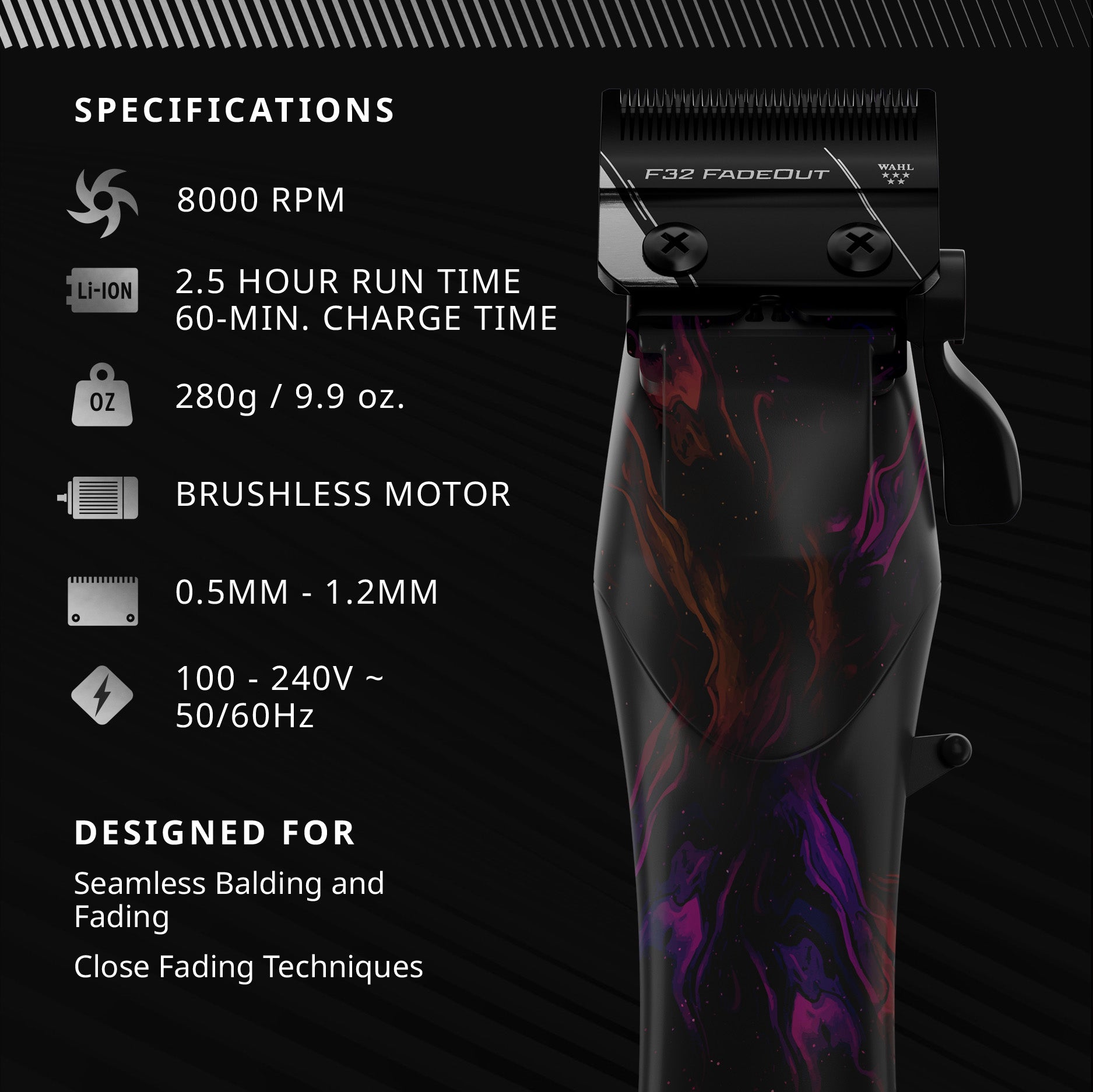 Wahl Limited Edition Vapor Clipper – Salon Supplies