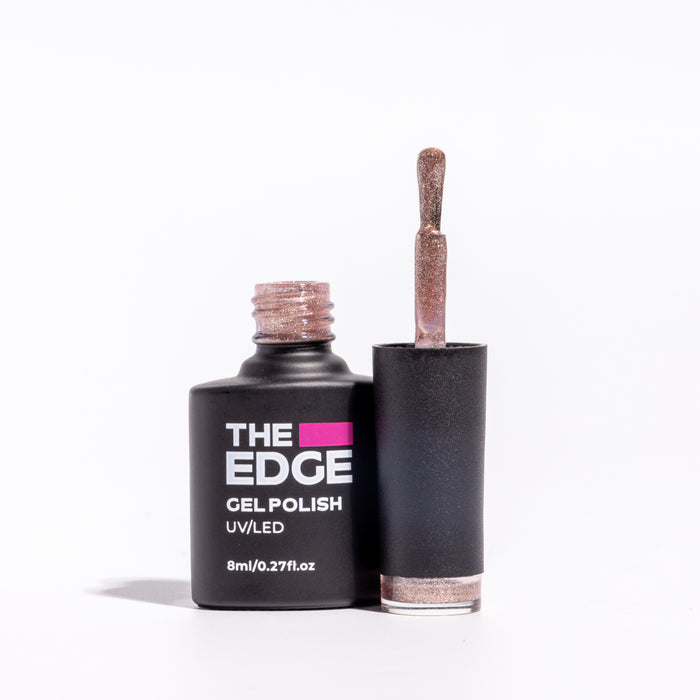 The Edge Gel Polish 8ml - The Rose Glitter