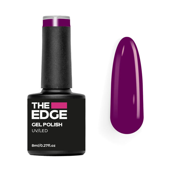 The Edge Gel Polish 8ml - The Aubergine