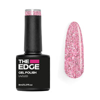 The Edge Gel Polish 8ml - The Ballet Pink Glitter
