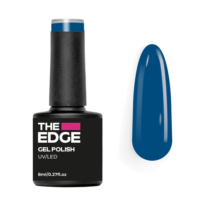 The Edge Gel Polish 8ml - The Denim Blue