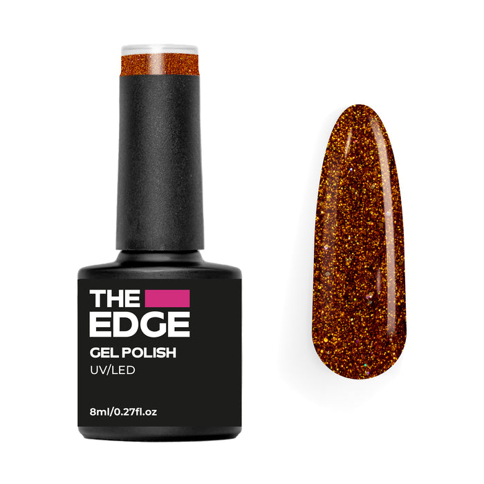The Edge Gel Polish 8ml - The Metallic Bronze
