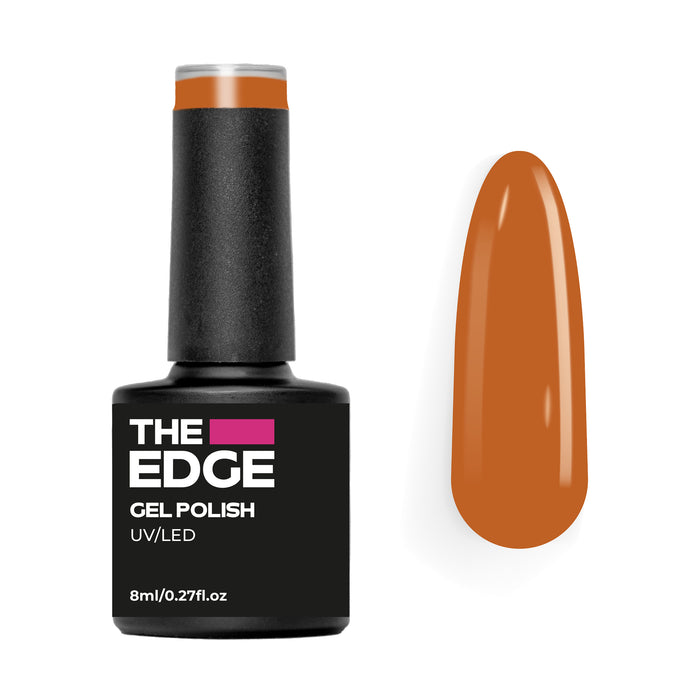 The Edge Gel Polish 8ml - The Papaya Orange