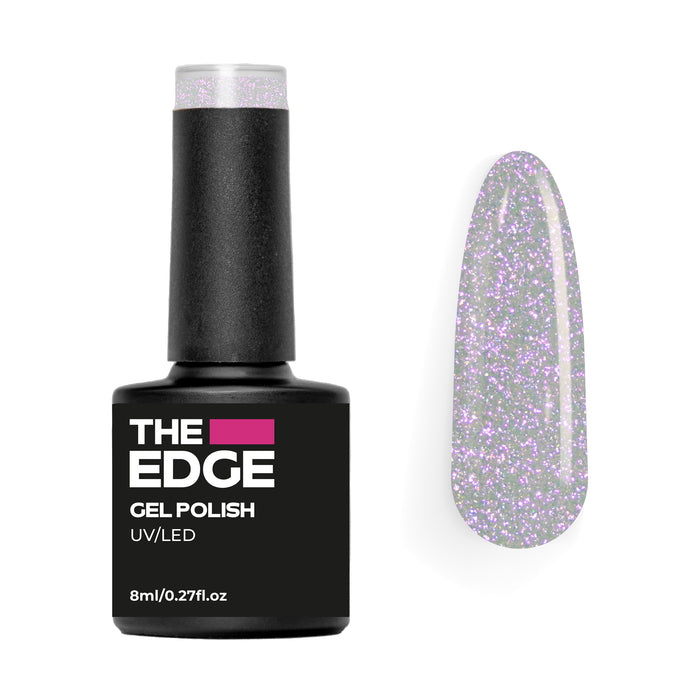 The Edge Gel Polish 8ml - The Pink Glaze Topper