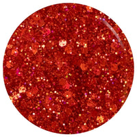 The Edge Gel Polish 8ml - The Red Glitter
