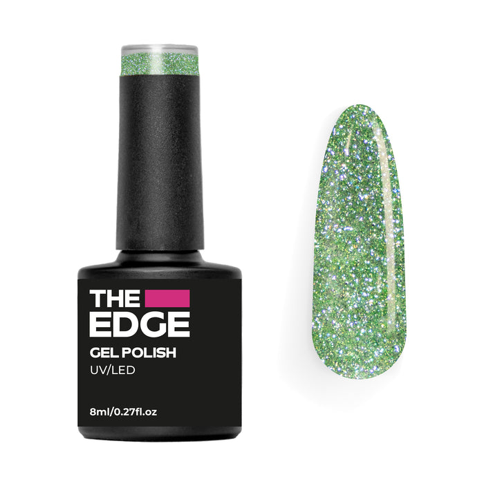 The Edge Gel Polish 8ml - The Reflective Green