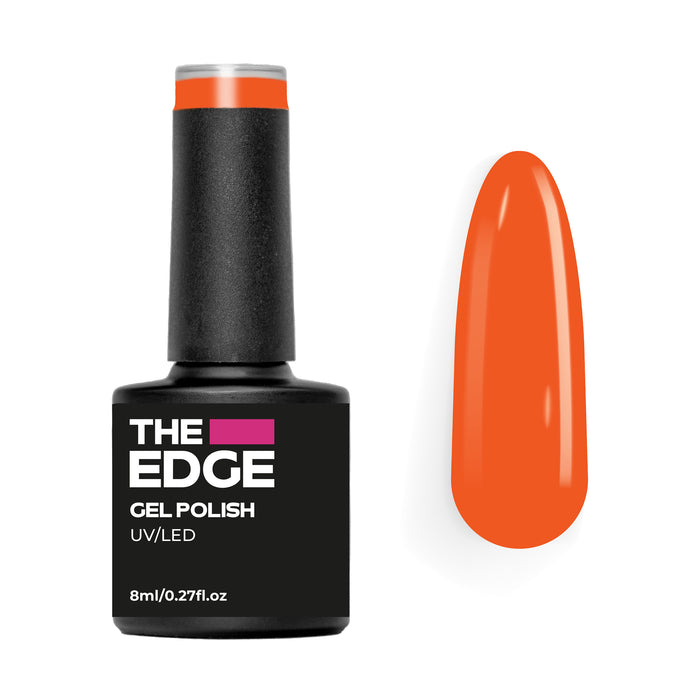 The Edge Gel Polish 8ml - The Tangerine Red