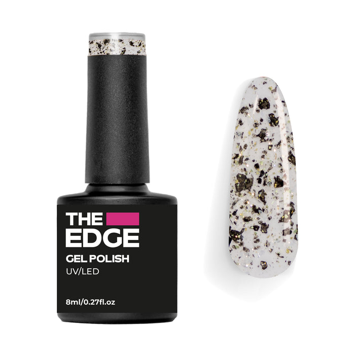 The Edge Gel Polish 8ml - The Tortoiseshell Topper