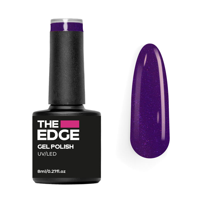 The Edge Gel Polish 8ml - The Violet Shimmer