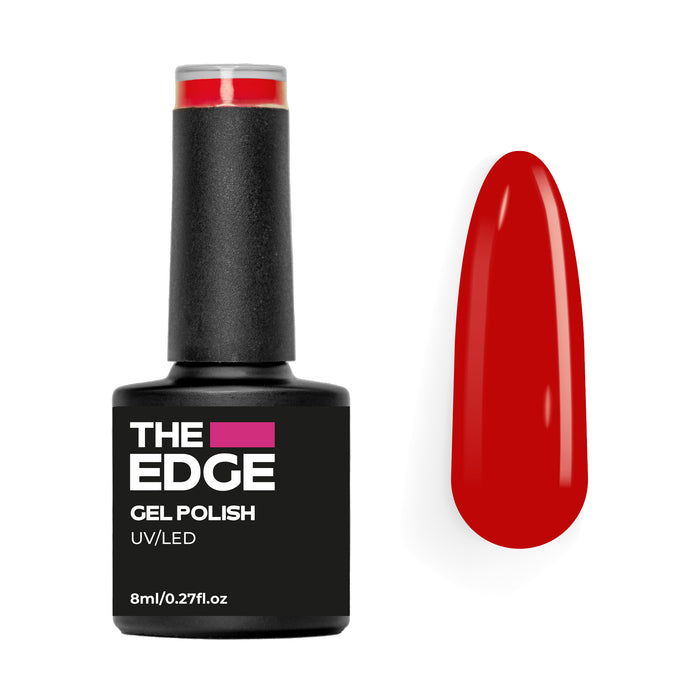 The Edge Gel Polish 8ml - The Classic Red