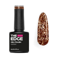 The Edge Gel Polish 8ml - The Gold Glitter