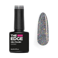 The Edge Gel Polish 8ml - The Silver Glitter