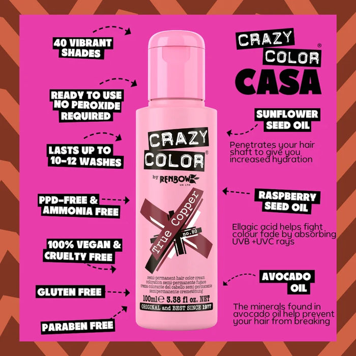 True Copper Crazy Color 100ml