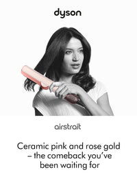 Dyson Airstrait™ dryer and straightener - Ceramic Pink / Rose Gold