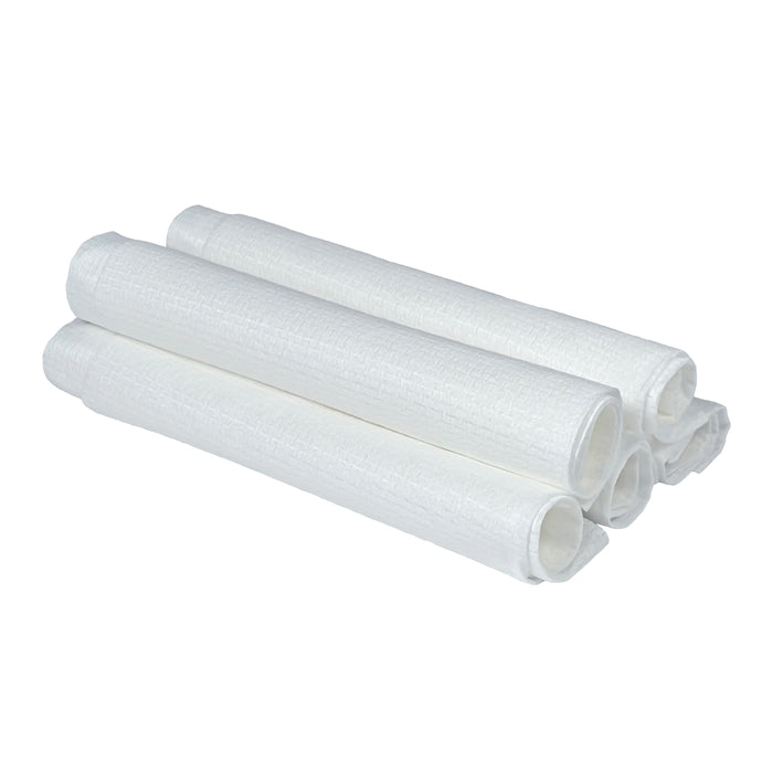 Ecodri Waffle Disposable Towels - White - Pack Of 50